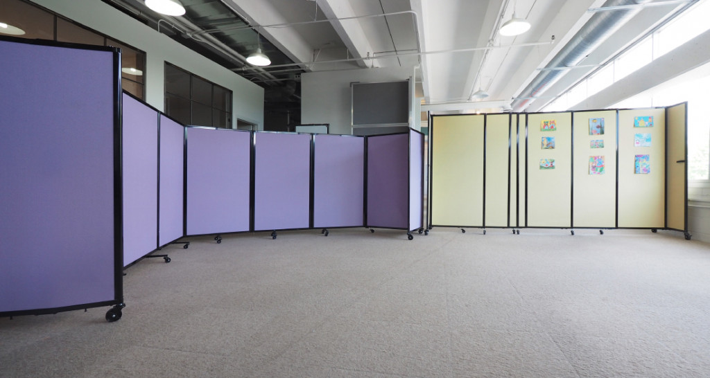 Classroom Dividers Create Space Quickly Versare Solutions LLC